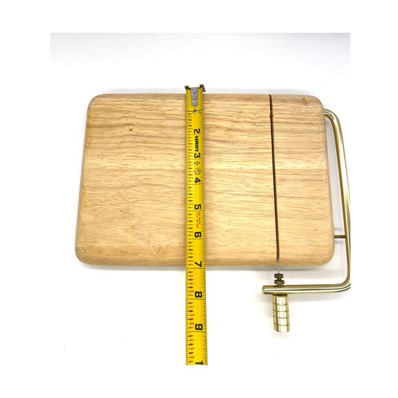 Goodwood Cheese Cutting Board with Wire Cutter Slice & Serve 10”x7” - Picture 3 of 5